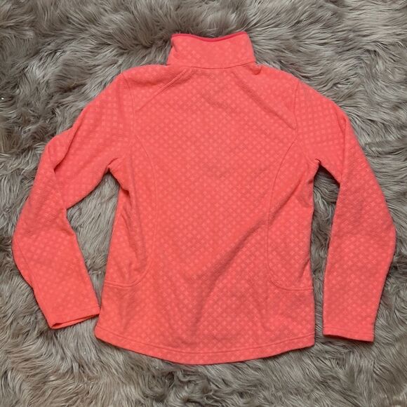 Lands’ End Women’s Coral Fleece Zip Front Pullover Jacket - Picture 3 of 6